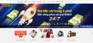 Giao diện trang chủ bố trí khoa học và trực quan