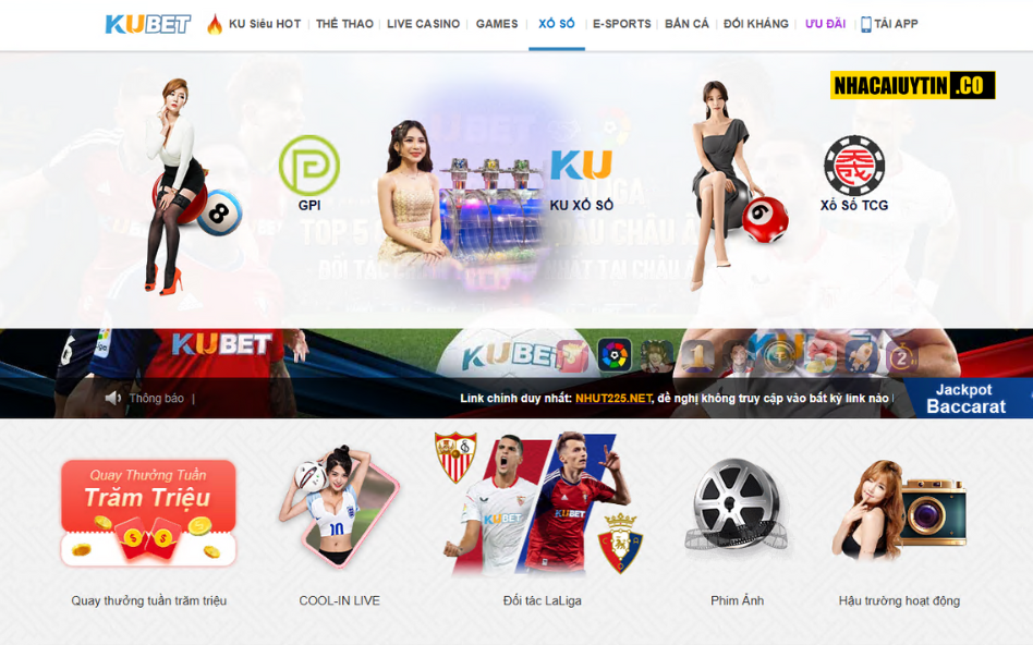 KUBET cũng nổi tiếng là nhà cái xổ số uy tín