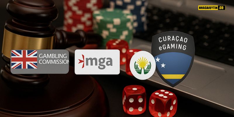 Trên thế giới có nhiều cơ quan cấp phép uy tín trong lĩnh vực cá cược trực tuyến