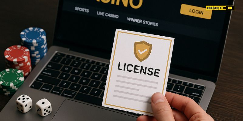 Cách nhận biết nhà cái có giấy phép hợp pháp