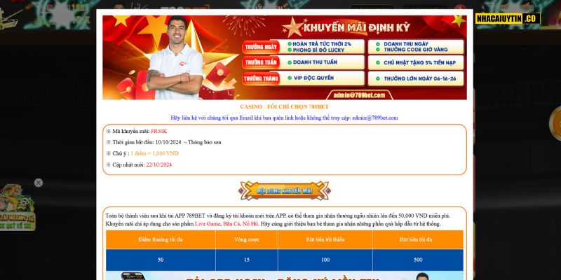 789Bet - Nhà cái tặng tiền miễn phí không cần nạp tiền